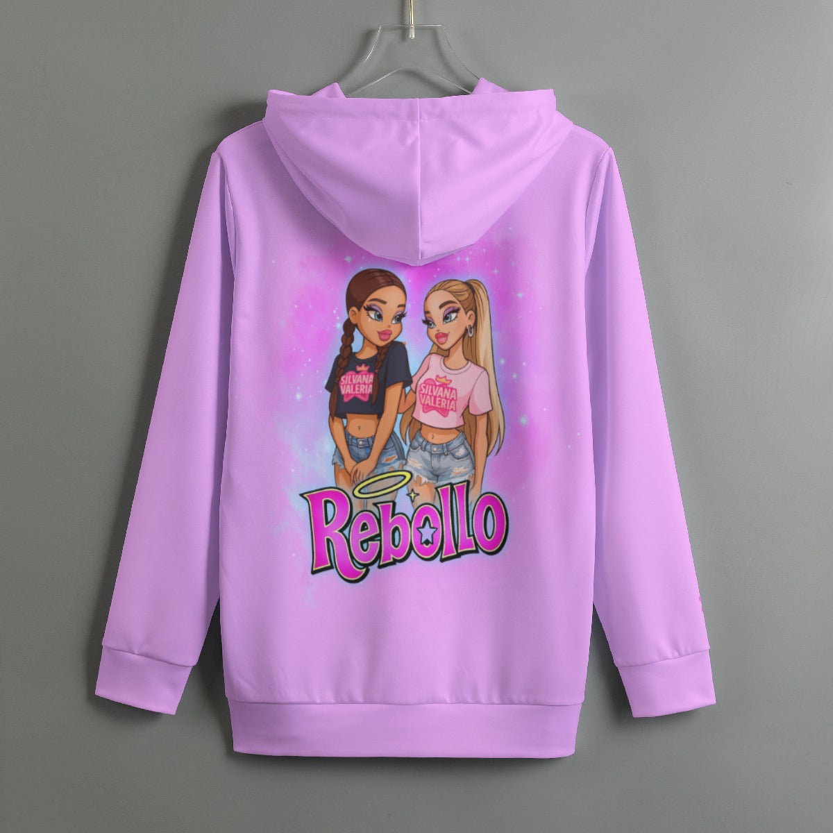 Sudadera rosa Rebollo