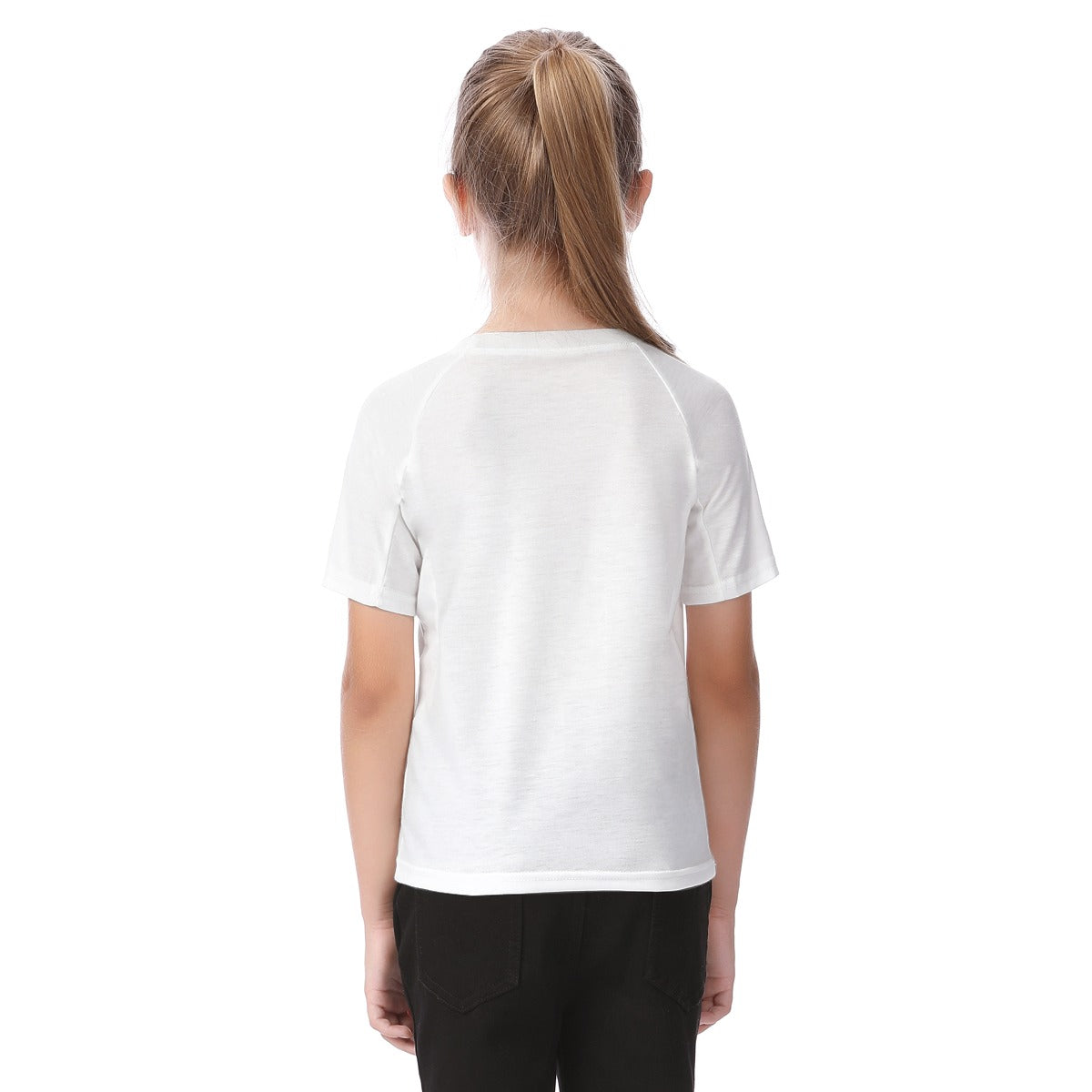 Camiseta de niña coronita Silvana y Valeria blanca